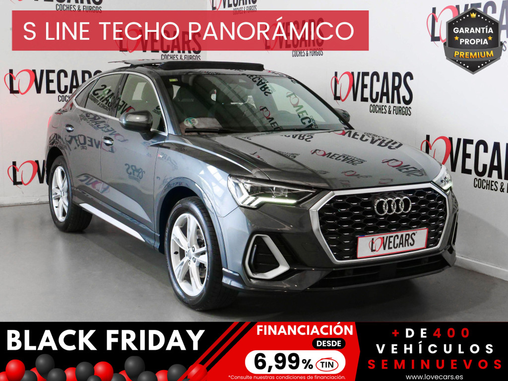 AUDI Q3 SPORTBACK 35 TDI S TRONIC S LINE TECHO 150 de segunda mano