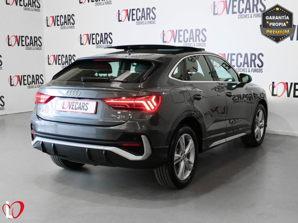 AUDI Q3 SPORTBACK 35 TDI S TRONIC S LINE TECHO 150 de segunda mano