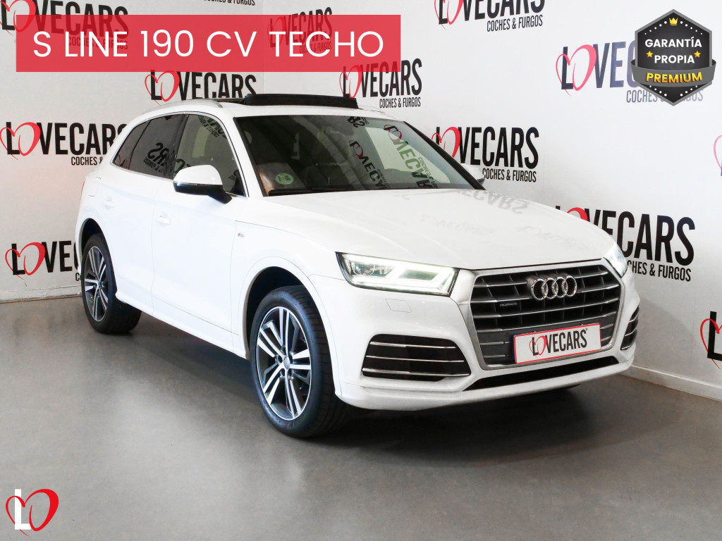 AUDI Q5 40 TDI S TRONIC S LINE QUATTRO TECHO 190 de segunda mano