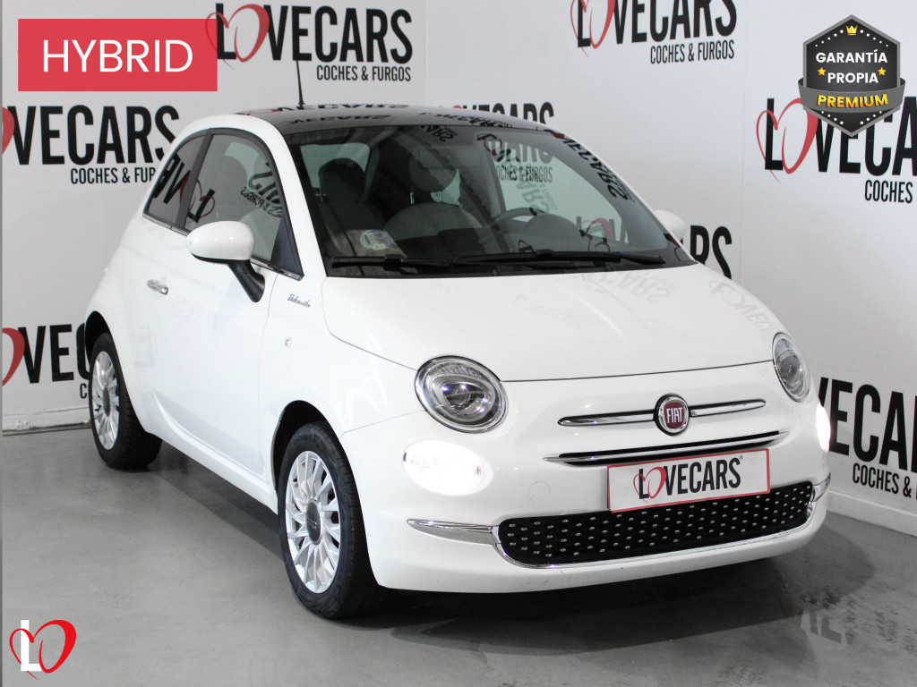 FIAT 500 1.0 DOLCEVITA HYDRID 6 VEL 70 de segunda mano