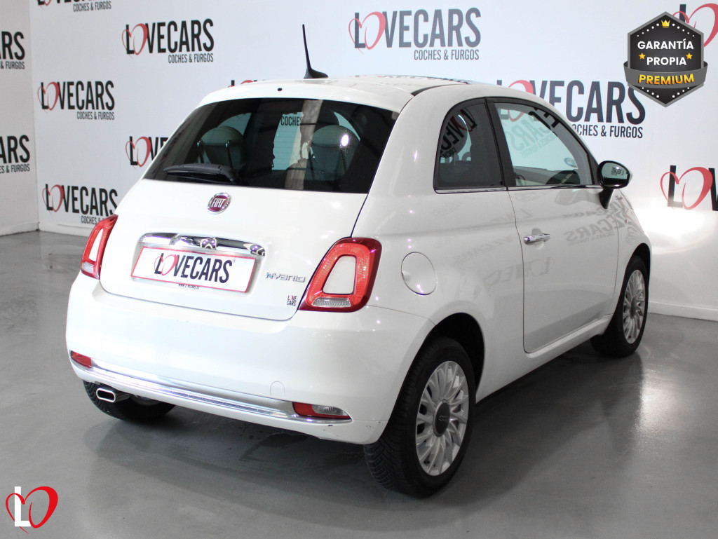 FIAT 500 1.0 DOLCEVITA HYDRID 6 VEL 70 de segunda mano