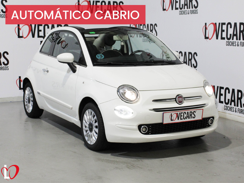 FIAT 500 CABRIO 1.2 LOUNGE AUTOM. CABRIO 69 de segunda mano