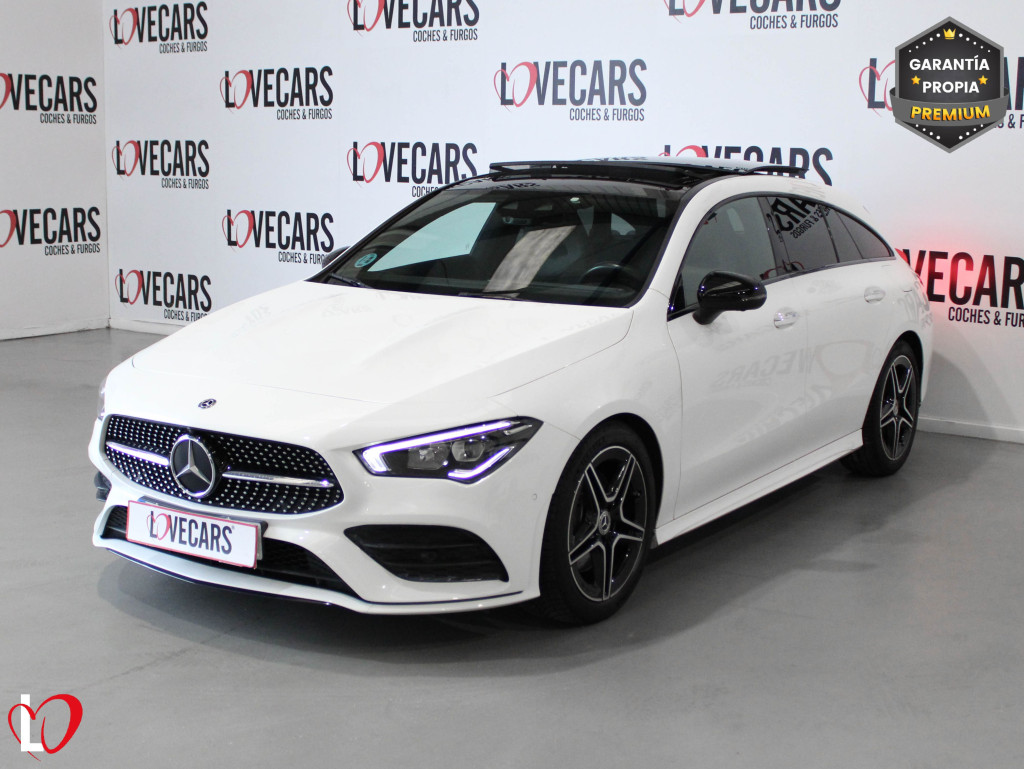 MERCEDES CLA SHOOTING BRAKE 200 D DCT AUTOM. AMG LINE TECHO 150 de segunda mano