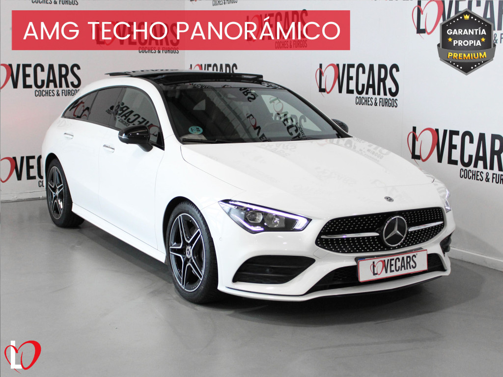 MERCEDES CLA SHOOTING BRAKE 200 D DCT AUTOM. AMG LINE TECHO 150 de segunda mano