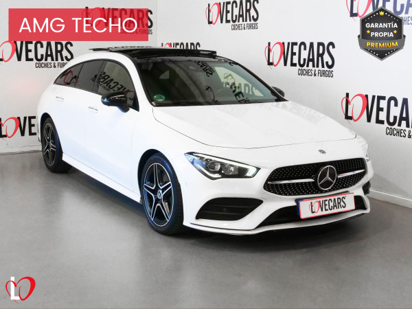 MERCEDES CLA SHOOTING BRAKE 200 D DCT AUTOM. AMG LINE TECHO 150 de segunda mano