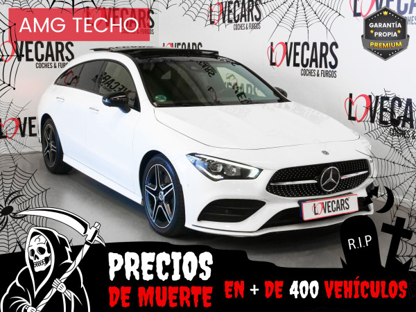 MERCEDES CLA SHOOTING BRAKE 200 D DCT AUTOM. AMG LINE TECHO 150 de segunda mano