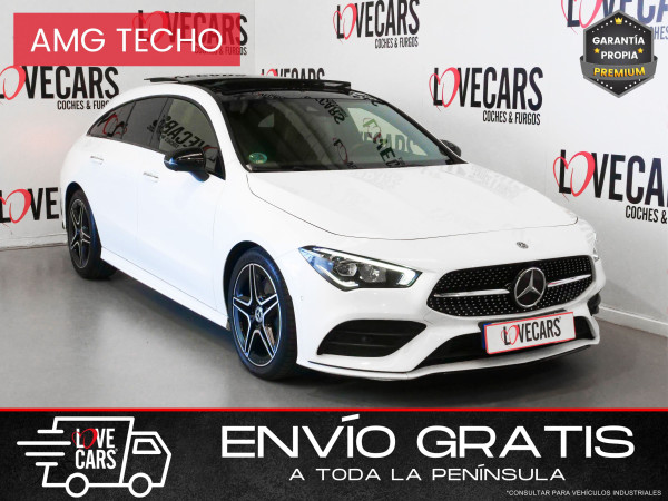 MERCEDES CLA SHOOTING BRAKE 200 D DCT AUTOM. AMG LINE TECHO 150 de segunda mano