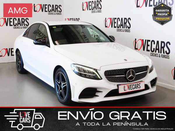 MERCEDES CLASE C 200 D AUTOM. AMG 160 de segunda mano