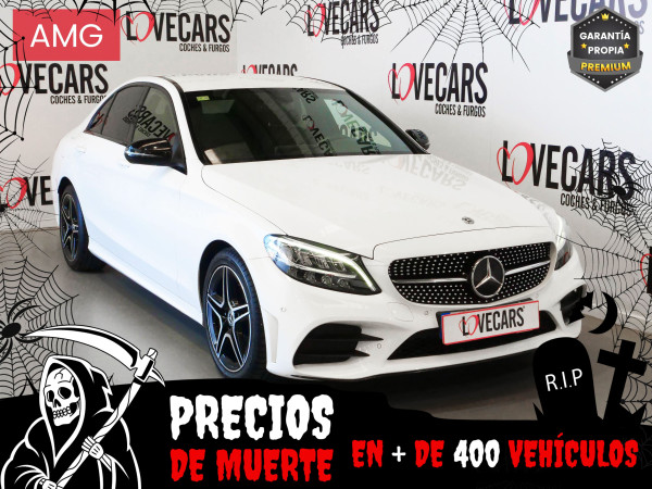 MERCEDES CLASE C 200 D AUTOM. AMG 160 de segunda mano