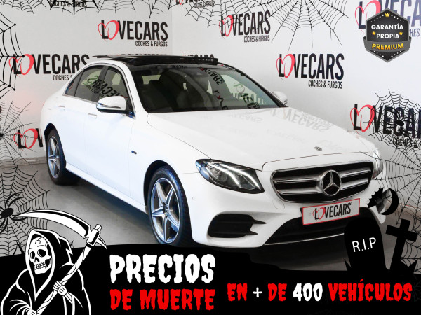 MERCEDES CLASE E 300 de 9G-TRONIC AMG TECHO 306 de segunda mano