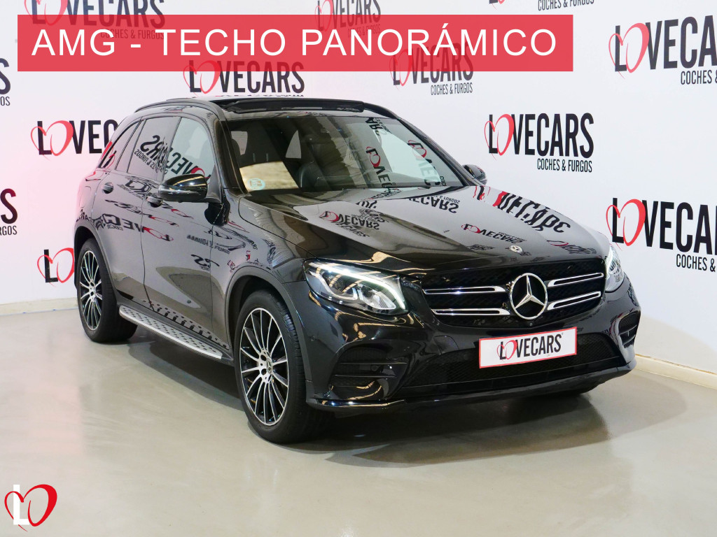 MERCEDES GLC 220 D 4MATIC AMG TECHO PANORÁMICO 170 de segunda mano