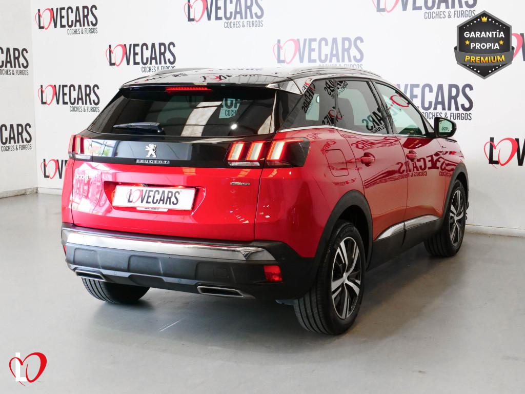 PEUGEOT 3008 BlueHDI S&S EAT8 GT LINE 130 de segunda mano