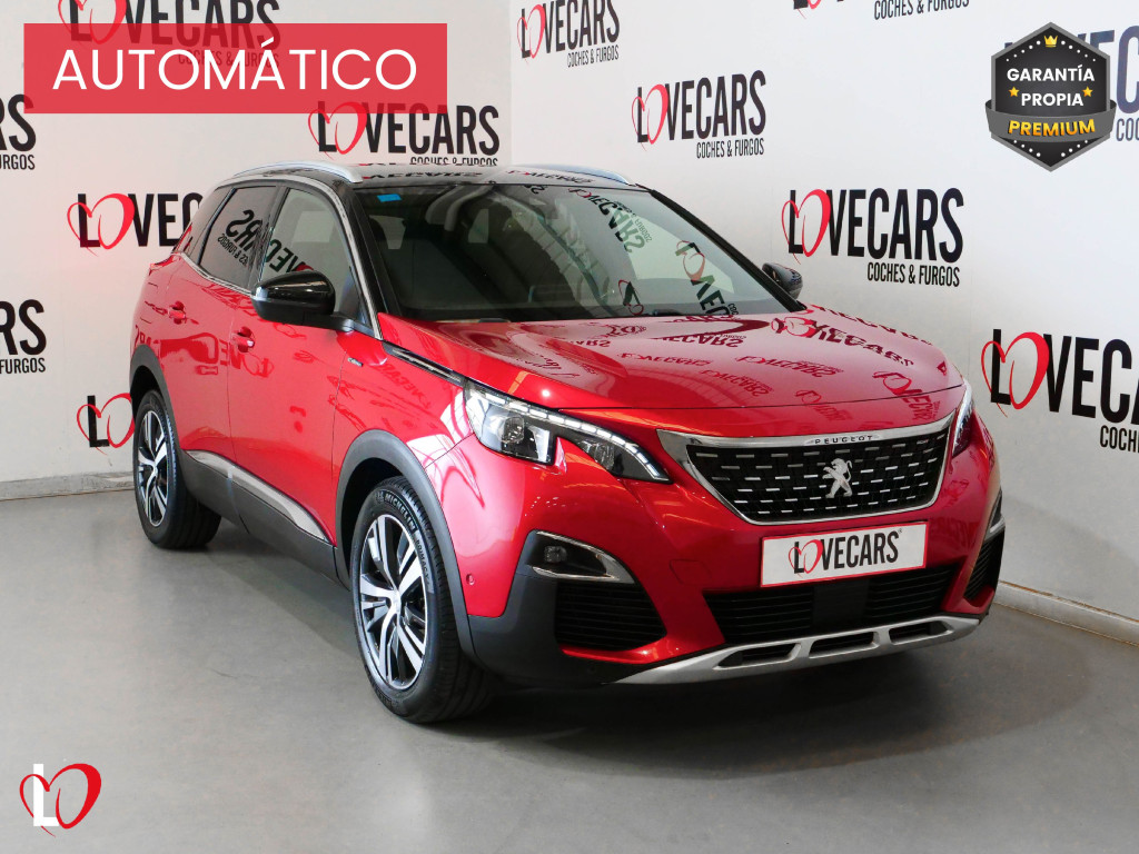 PEUGEOT 3008 BlueHDI S&S EAT8 GT LINE 130 de segunda mano