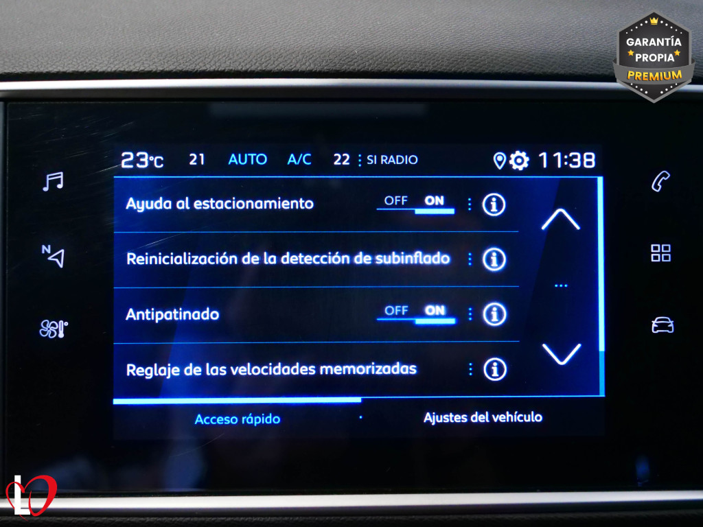 PEUGEOT 308 BlueHDI S&S EAT8 PACK ACTIVE 130 de segunda mano