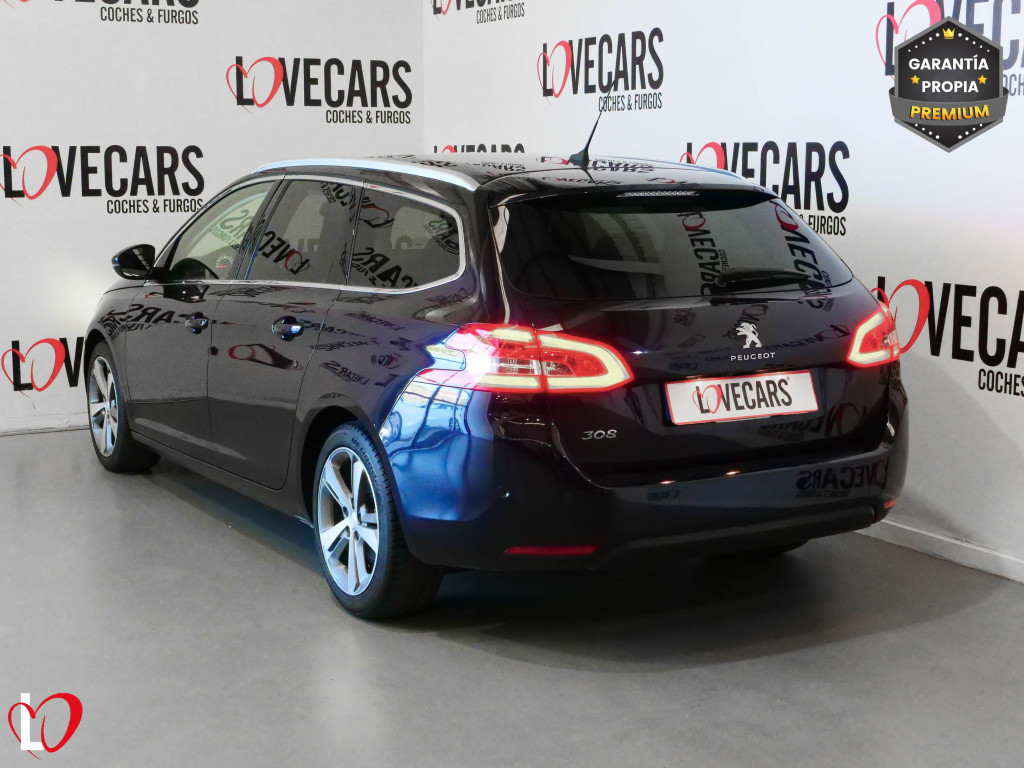 PEUGEOT 308 SW BlueHDI S&S ALLURE 6 VEL 130 de segunda mano