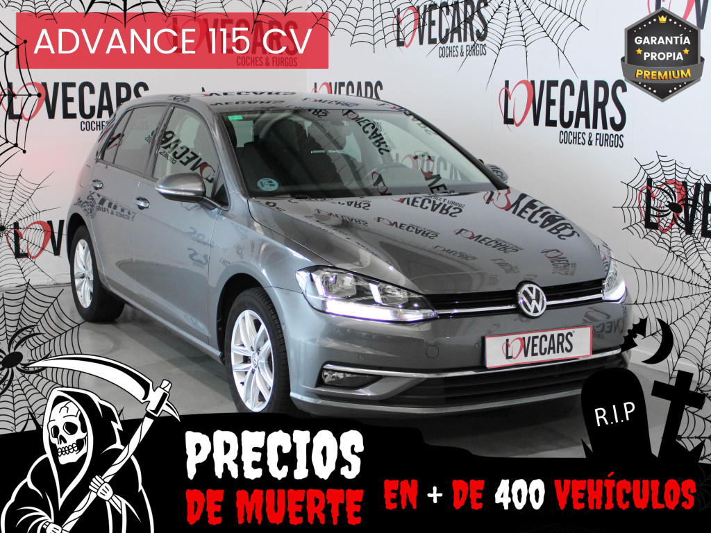 VOLKSWAGEN GOLF 1.0 TSI ADVANCE 6 VEL 115 de segunda mano