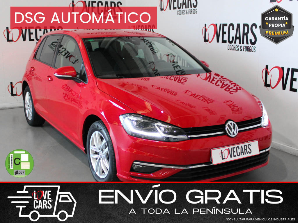 VOLKSWAGEN GOLF 1.6 TDI DSG ADVANCE 115 de segunda mano