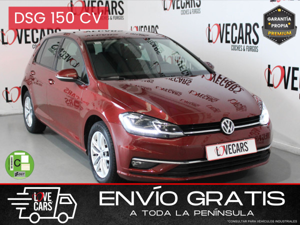 VOLKSWAGEN GOLF 2.0 TDI DSG ADVANCE 150 de segunda mano