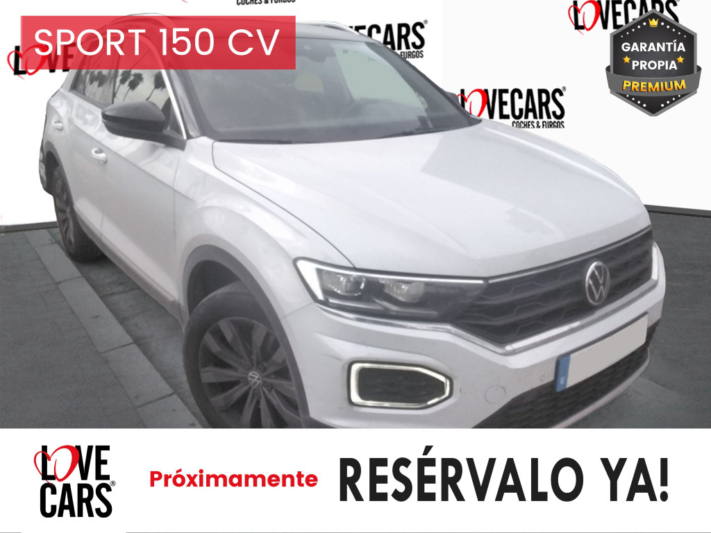 VOLKSWAGEN T-ROC 2.0 TDI SPORT 6 VEL 150 de segunda mano