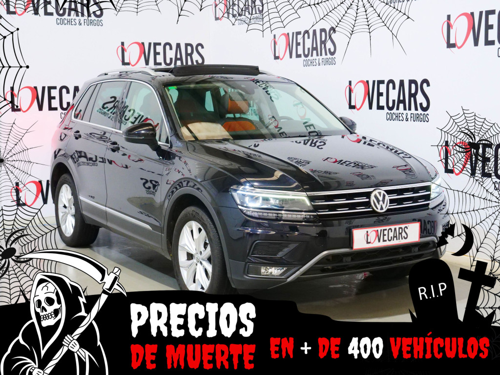 VOLKSWAGEN TIGUAN 2.0 TDI HIGHLINE 4MOTION TECHO 240 de segunda mano