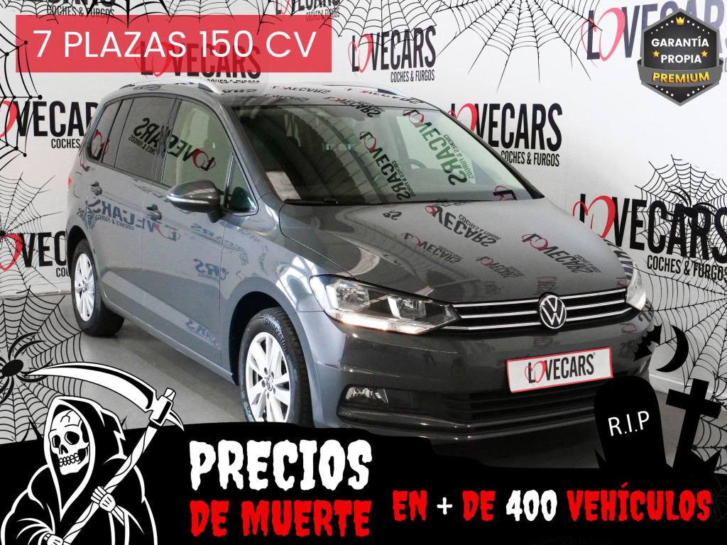 VOLKSWAGEN TOURAN 2.0 TDI AUTO. LOUNGE 7 PLZ 150 de segunda mano