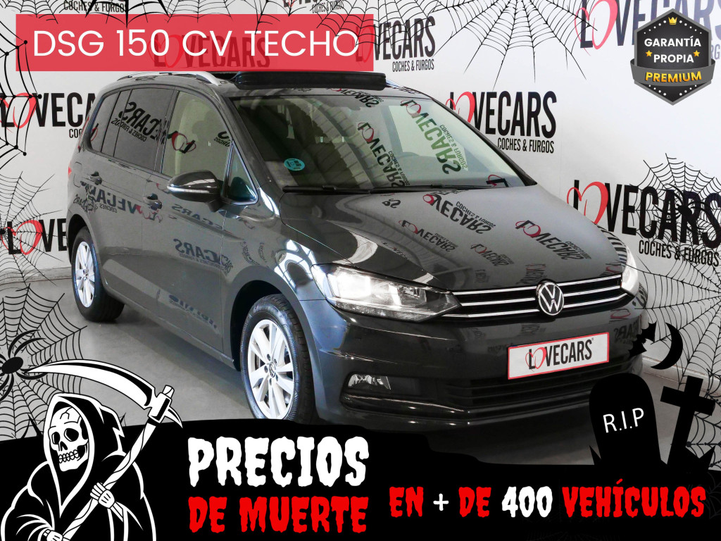 VOLKSWAGEN TOURAN 2.0 TDI DSG ADVANCE TECHO 150 de segunda mano