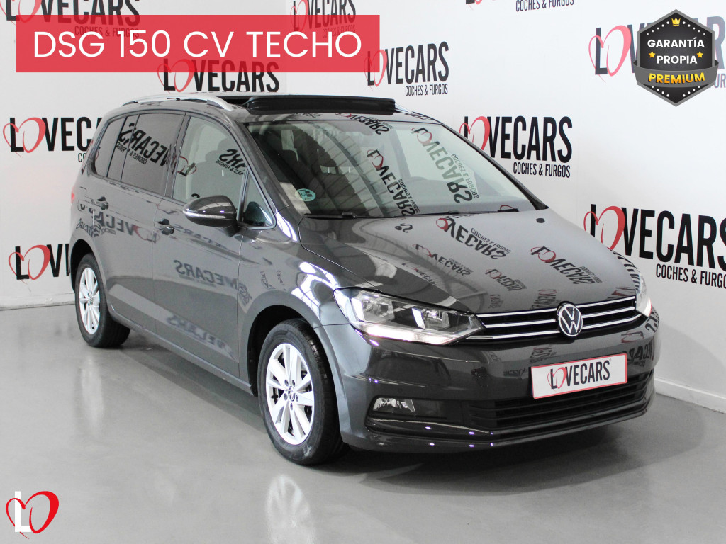 VOLKSWAGEN TOURAN 2.0 TDI DSG ADVANCE TECHO 150 de segunda mano