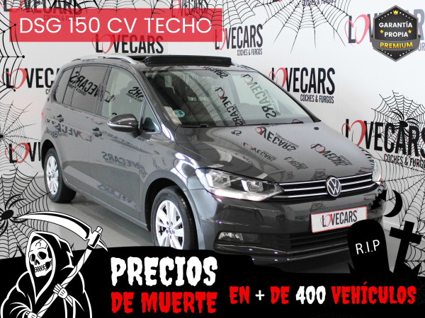 VOLKSWAGEN TOURAN 2.0 TDI DSG ADVANCE TECHO 150 de segunda mano