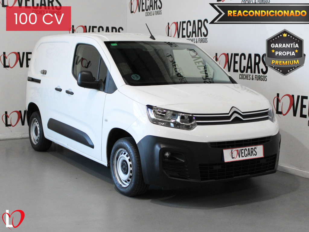 CITROEN BERLINGO BlueHDI FURGÓN CERRADO 100 de segunda mano