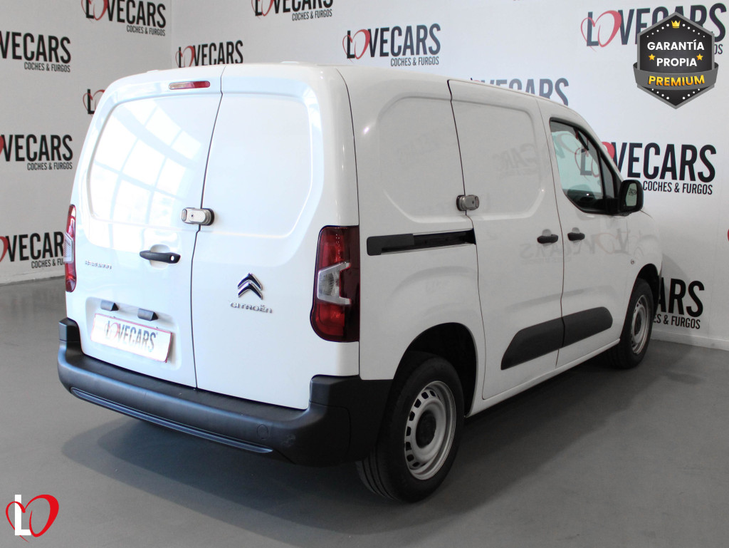 CITROEN BERLINGO BlueHDI FURGÓN CERRADO 100 de segunda mano