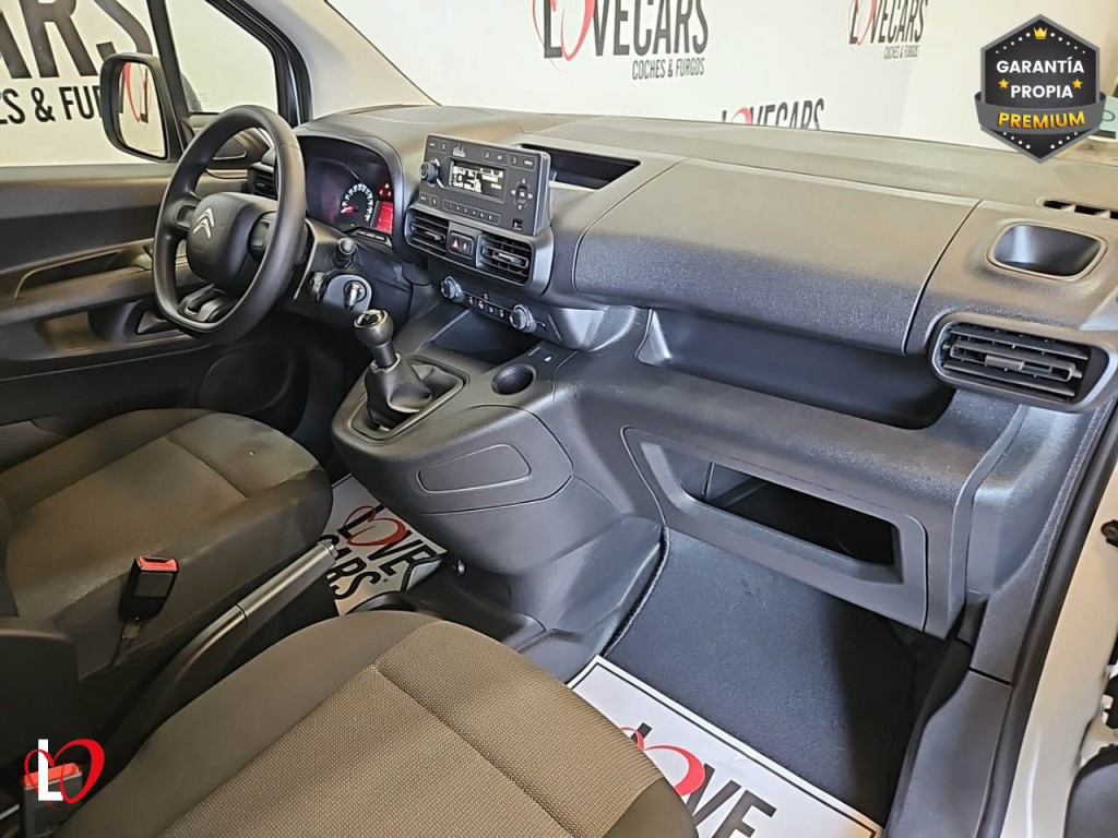 CITROEN BERLINGO BlueHDI S&S FURGÓN CERRADO ISOTERMO XL 100 de segunda mano