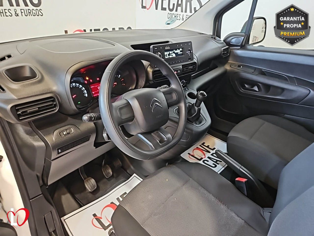 CITROEN BERLINGO BlueHDI S&S FURGÓN CERRADO ISOTERMO XL 100 de segunda mano