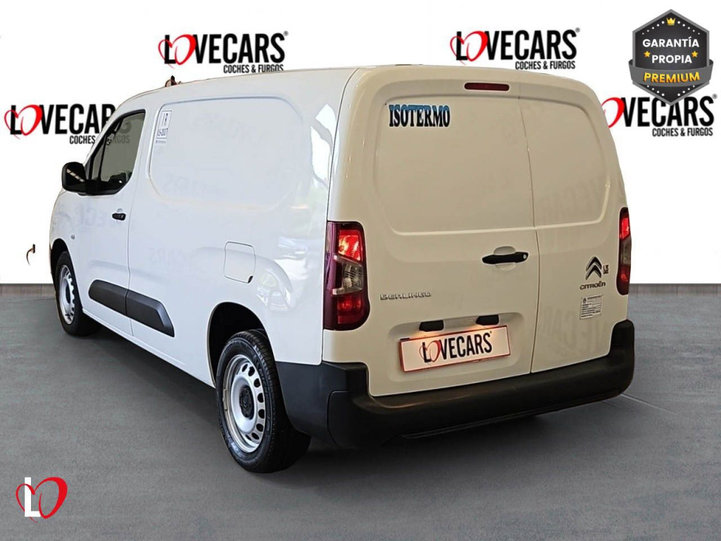 CITROEN BERLINGO BlueHDI S&S FURGÓN CERRADO ISOTERMO XL 100 de segunda mano