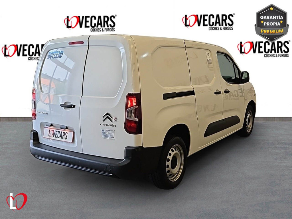 CITROEN BERLINGO BlueHDI S&S FURGÓN CERRADO ISOTERMO XL 100 de segunda mano