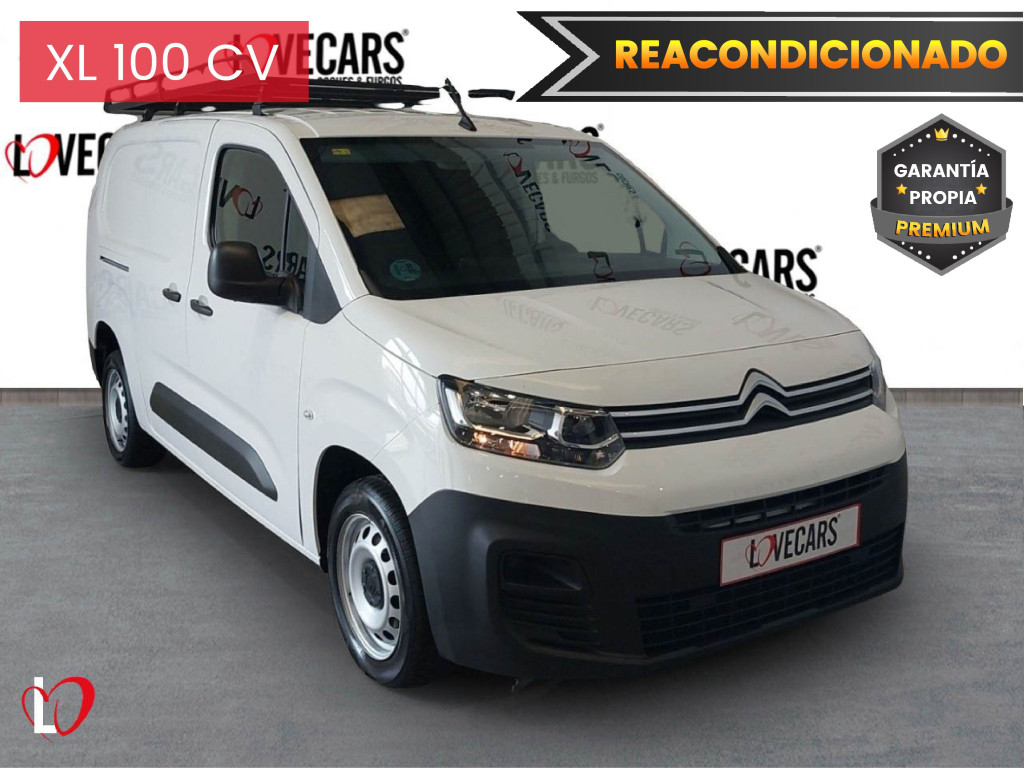 CITROEN BERLINGO BlueHDI S&S FURGÓN CERRADO XL 100 de segunda mano