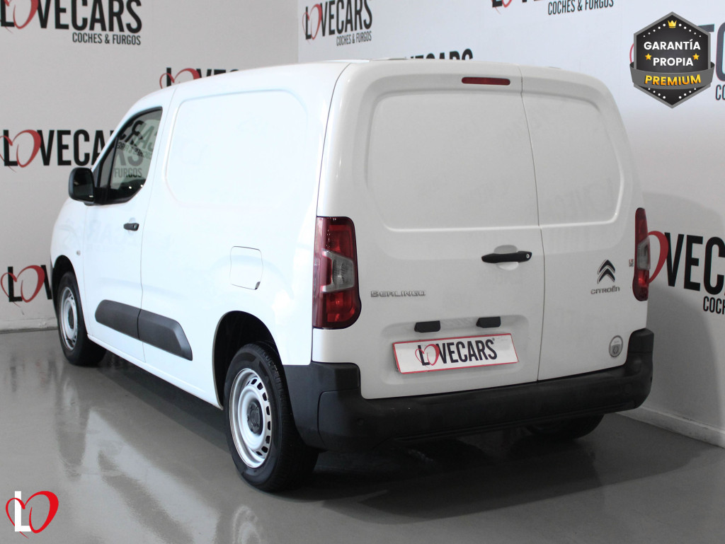 CITROEN BERLINGO BlueHDI VAN 3 PLAZAS TALLA M 100 CLUB de segunda mano