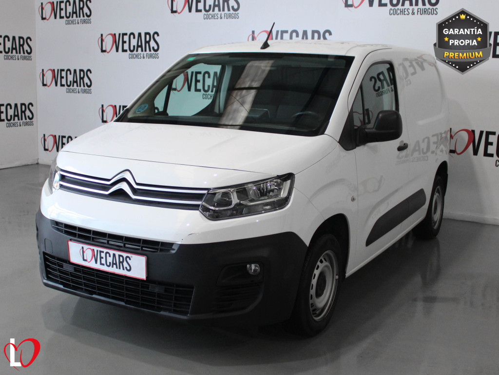 CITROEN BERLINGO BlueHDI VAN 3 PLAZAS TALLA M 100 CLUB de segunda mano