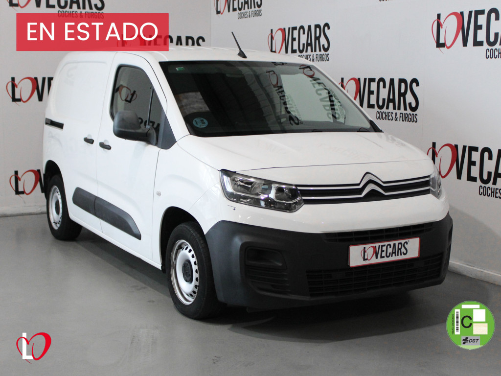 CITROEN BERLINGO BlueHDI VAN TALLA M CONTROL 75 de segunda mano