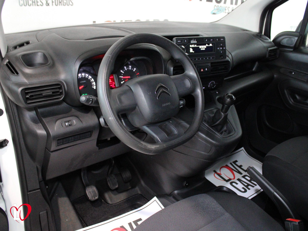 CITROEN BERLINGO BlueHDI VAN TALLA M CONTROL 75 de segunda mano