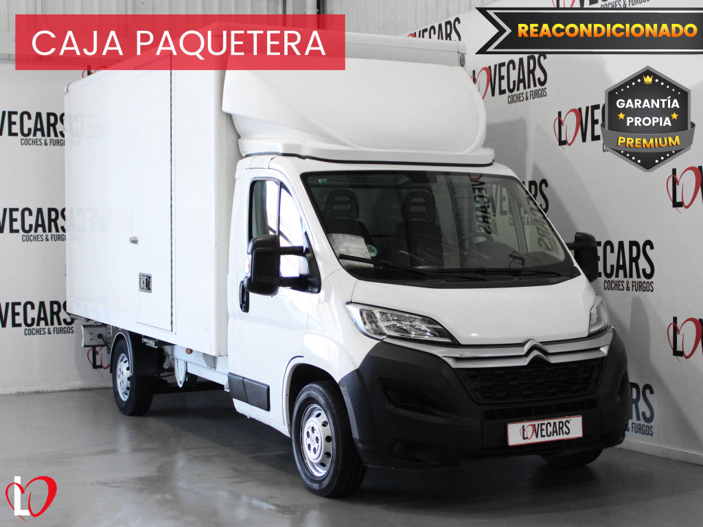 CITROEN JUMPER PAQUETERA BlueHDI FURGÓN CAJA PAQUETERA 6 VEL 165 de segunda mano