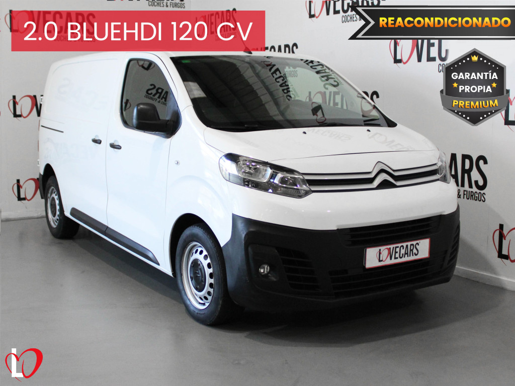 CITROEN JUMPY 2.0 BlueHDI FURGÓN CERRADO TALLA M 120 de segunda mano