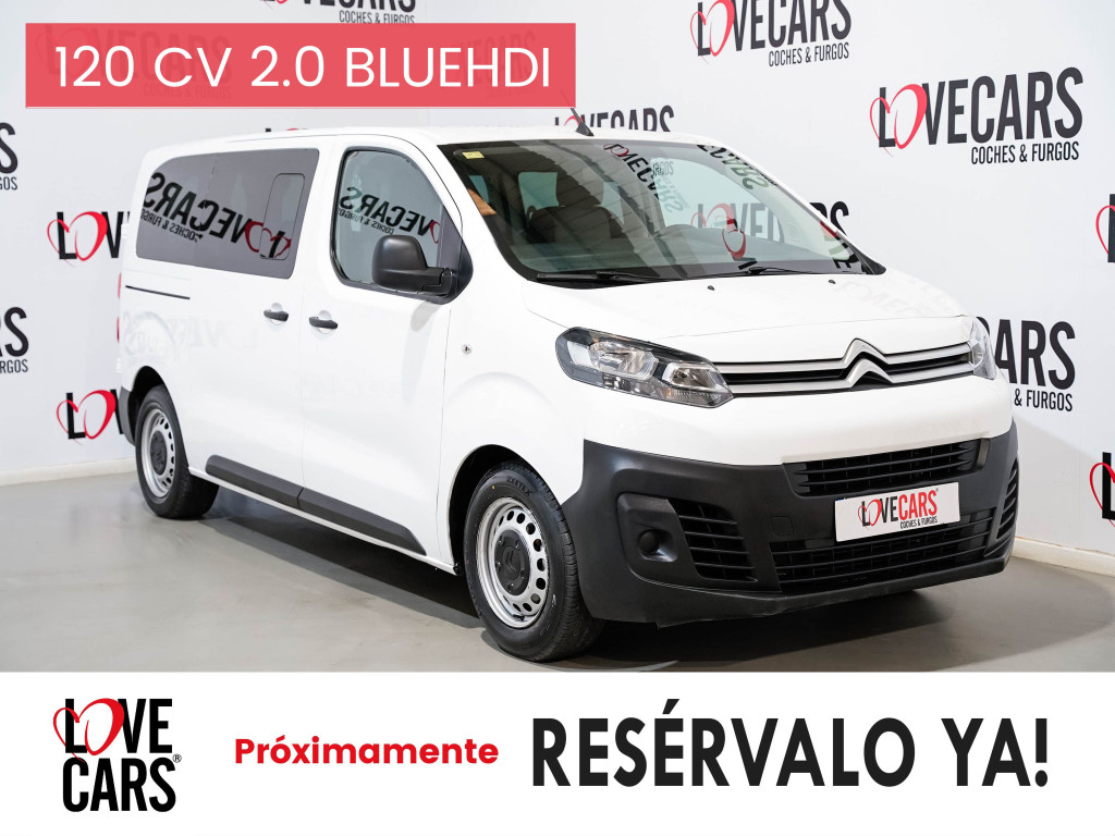 CITROEN JUMPY 2.0 BlueHDI S&S FURGÓN COMBI 6 XL 6 VEL 120 de segunda mano