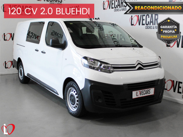 CITROEN JUMPY 2.0 BlueHDI S&S FURGÓN COMBI 6 XL 6 VEL 120 de segunda mano