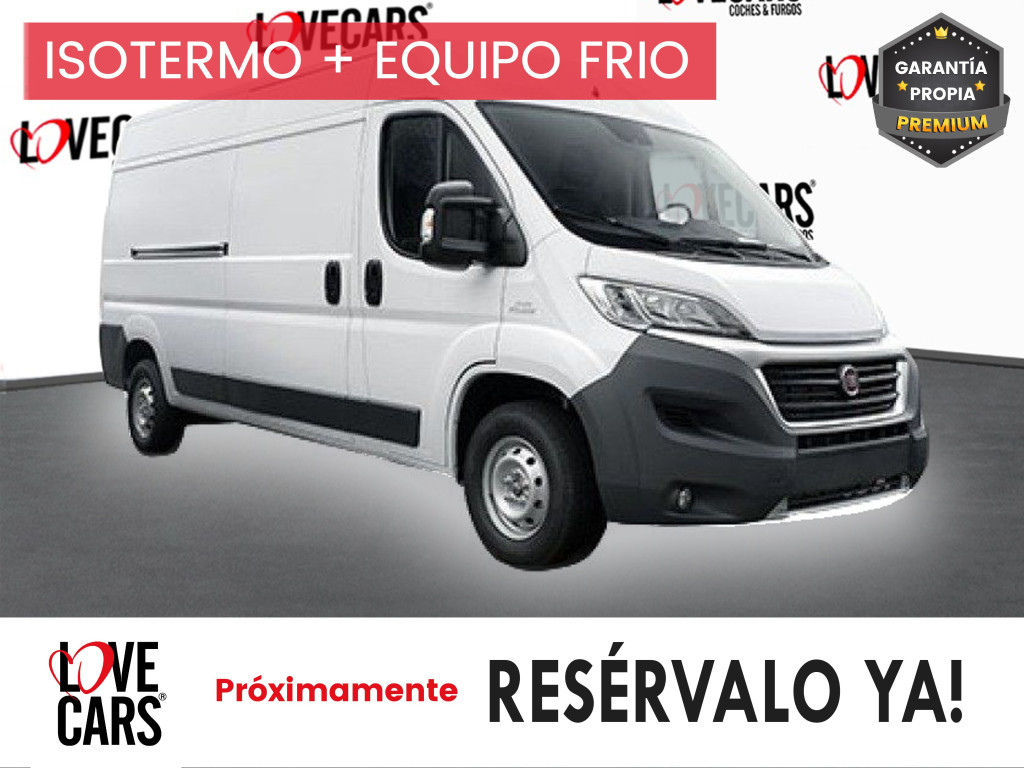 FIAT DUCATO 2.3 MTJ 35 L3 H2 FURGÓN ISOTERMO + EQUIPO FRIO 150 de segunda mano