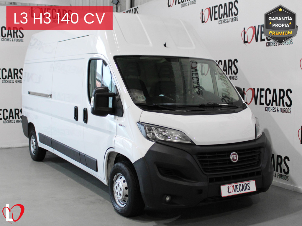 FIAT DUCATO 2.3 MTJ 35 L3 H3 FURGÓN CERRADO 140 de segunda mano