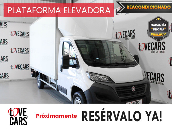 FIAT DUCATO CAJA PAQUETERA 2.3 MJT C/PLATAFORMA 130 de segunda mano