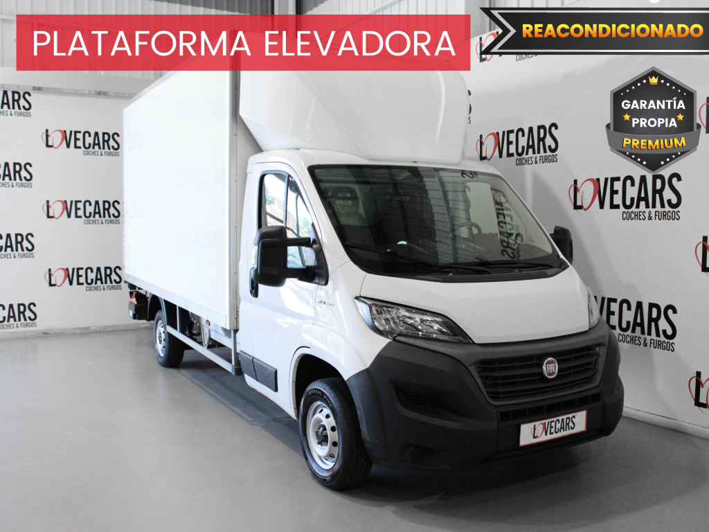 FIAT DUCATO CAJA PAQUETERA 2.3 MJT C/PLATAFORMA 140 de segunda mano