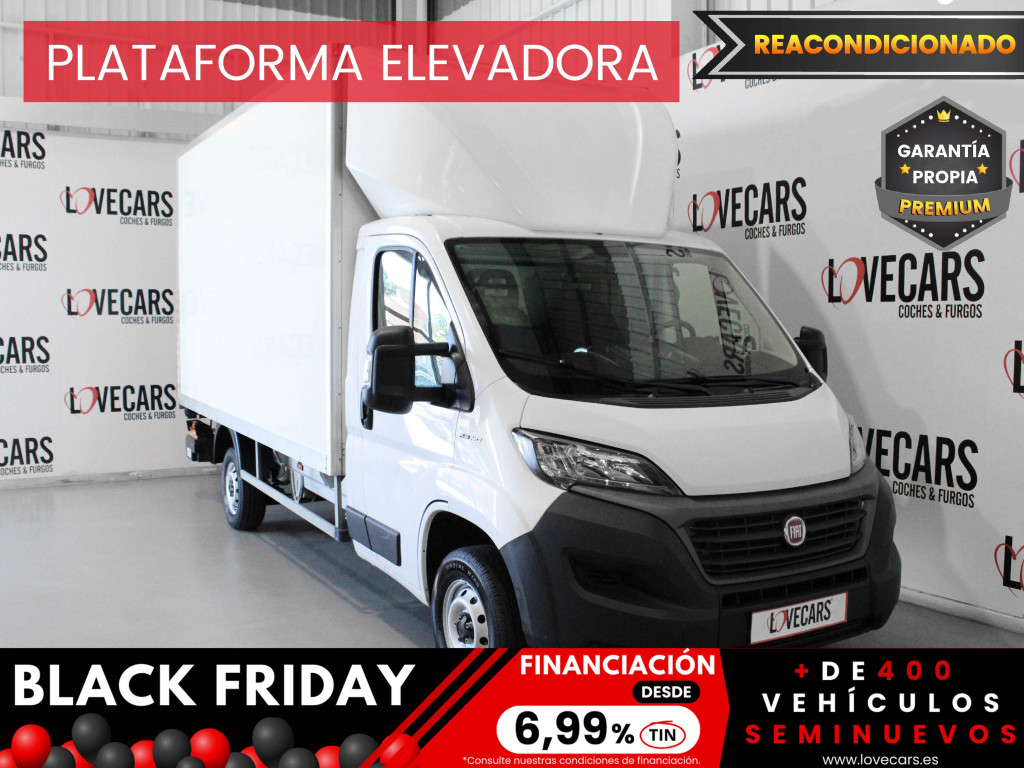 FIAT DUCATO CAJA PAQUETERA 2.3 MJT C/PLATAFORMA 140 de segunda mano