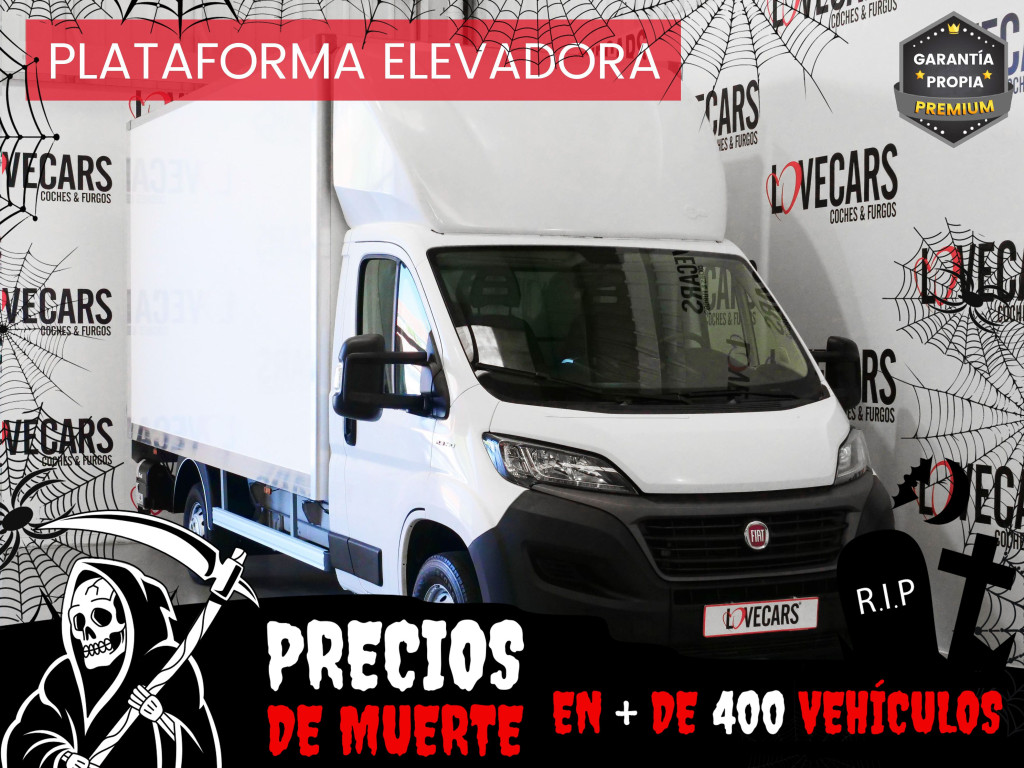 FIAT DUCATO CAJA PAQUETERA 2.3 MJT C/PLATAFORMA 140 de segunda mano