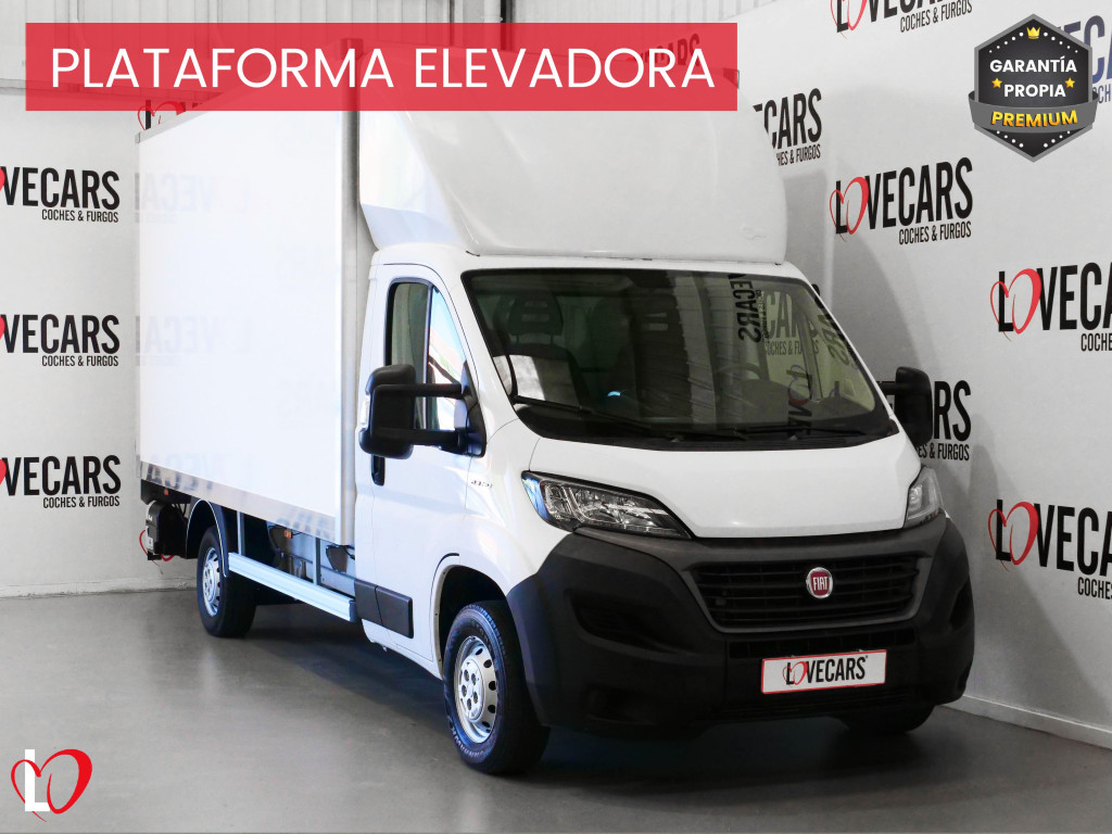 FIAT DUCATO CAJA PAQUETERA 2.3 MJT C/PLATAFORMA 140 de segunda mano